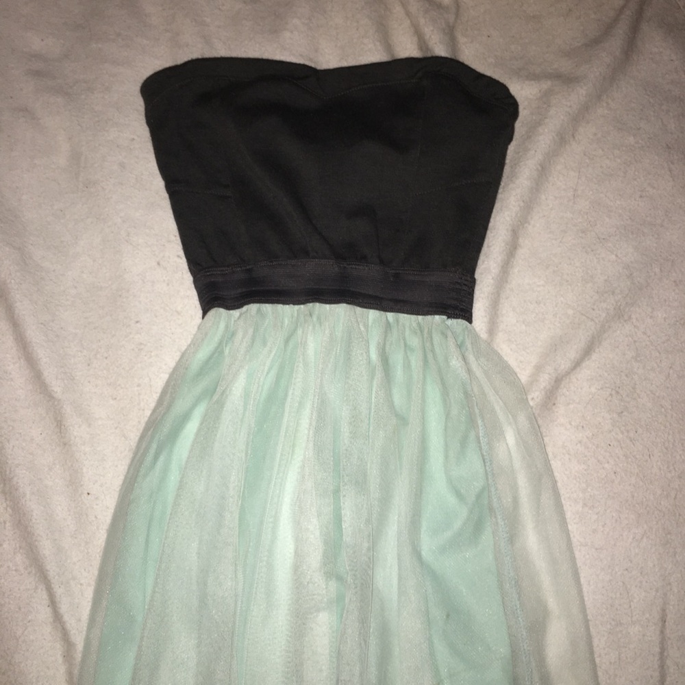 Strapless Knee Length Dress